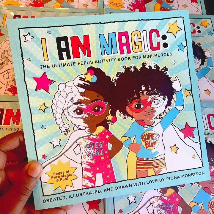 Superhero Colouring & Activity Book | The Main Character Collection
