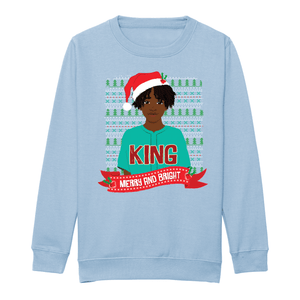 Brown Boy Christmas Sweatshirt – Holiday Jumper | Fefus Designs