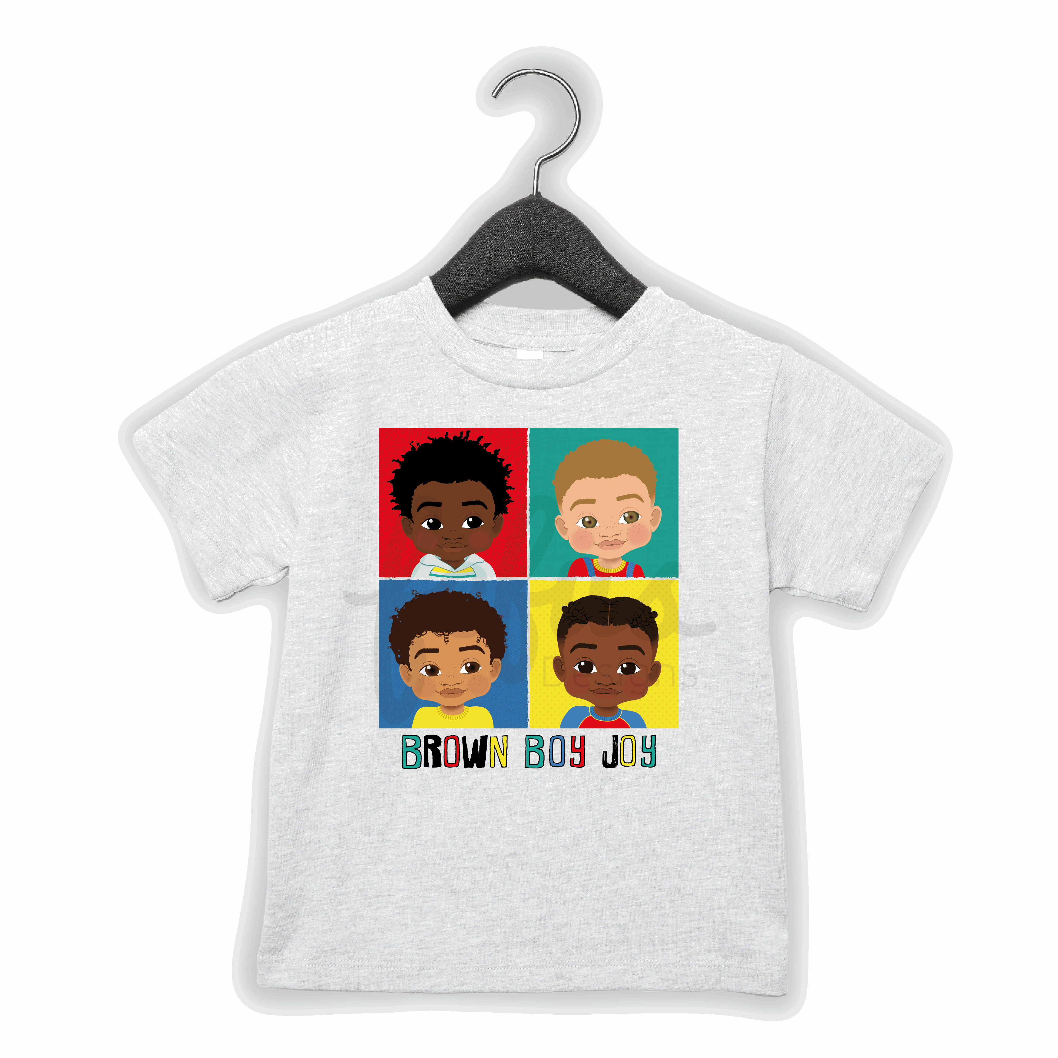 4 Brown Baby Boys T-shirt - FDB38 | Fefus Designs