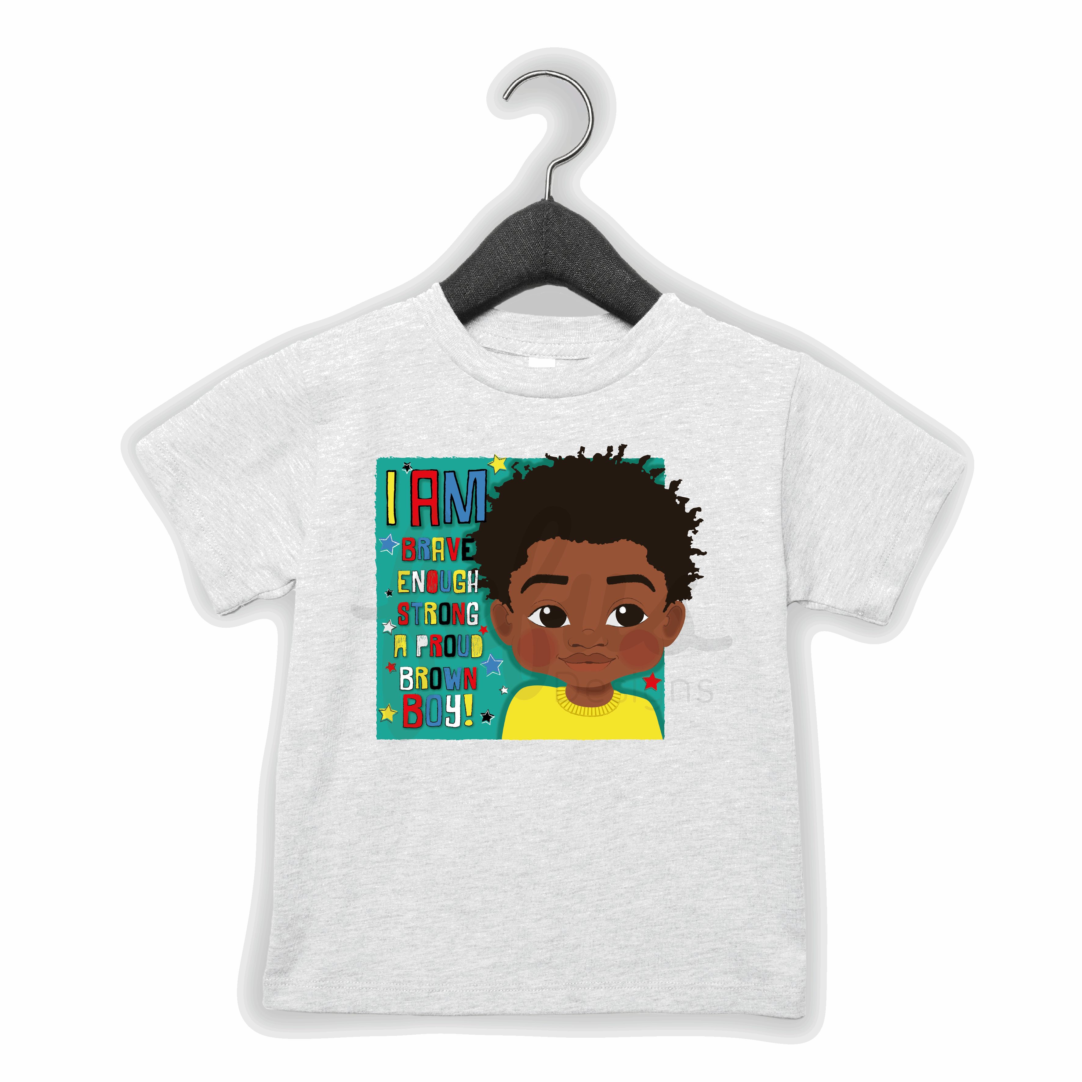 Black Boy Affirmation T-shirt - FDB34 | Fefus Designs