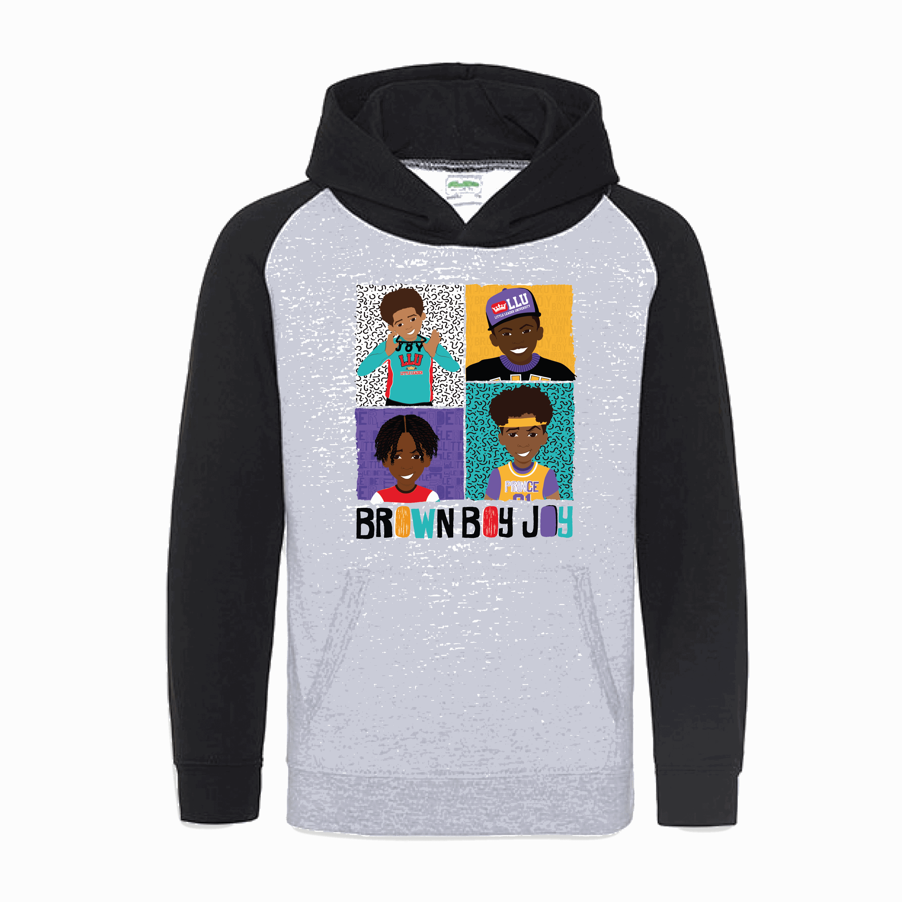 4 Brown Boy Joy Hoodie | Fefus Designs