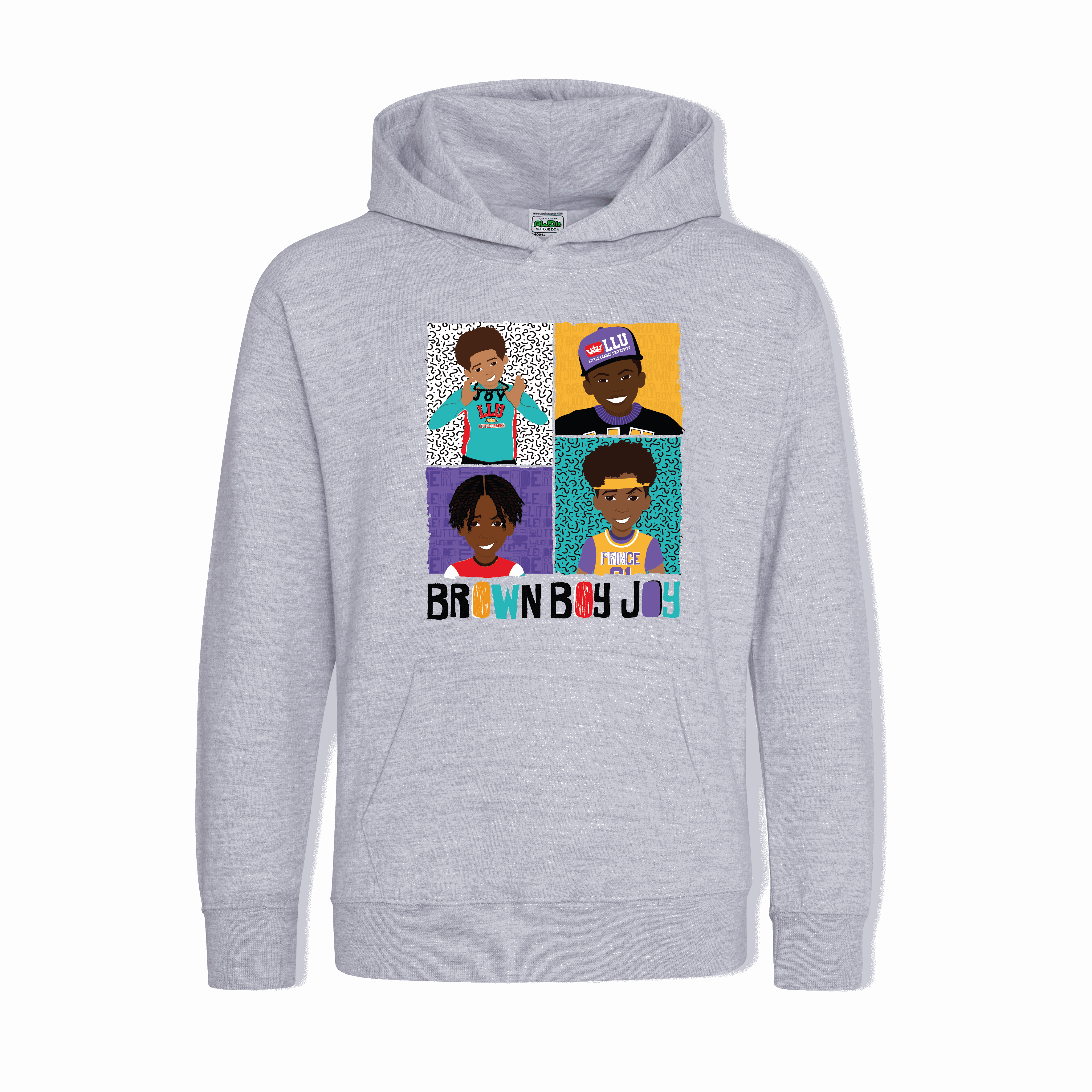 4 Brown Boy Joy Hoodie | Fefus Designs