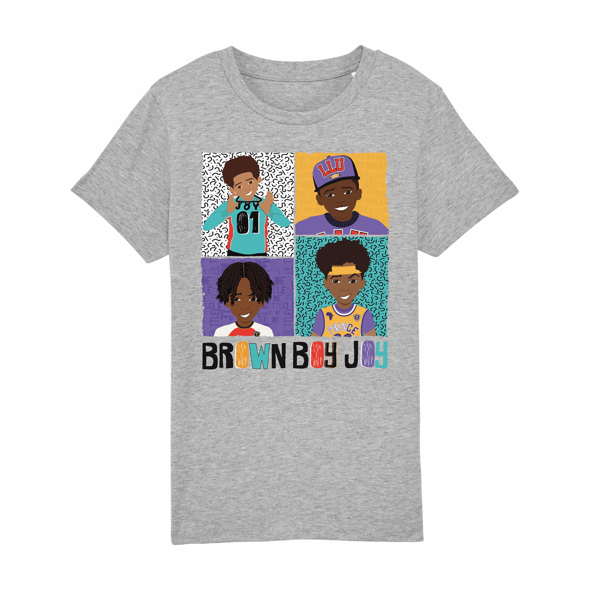 4 Brown Boys Tee | Fefus Designs