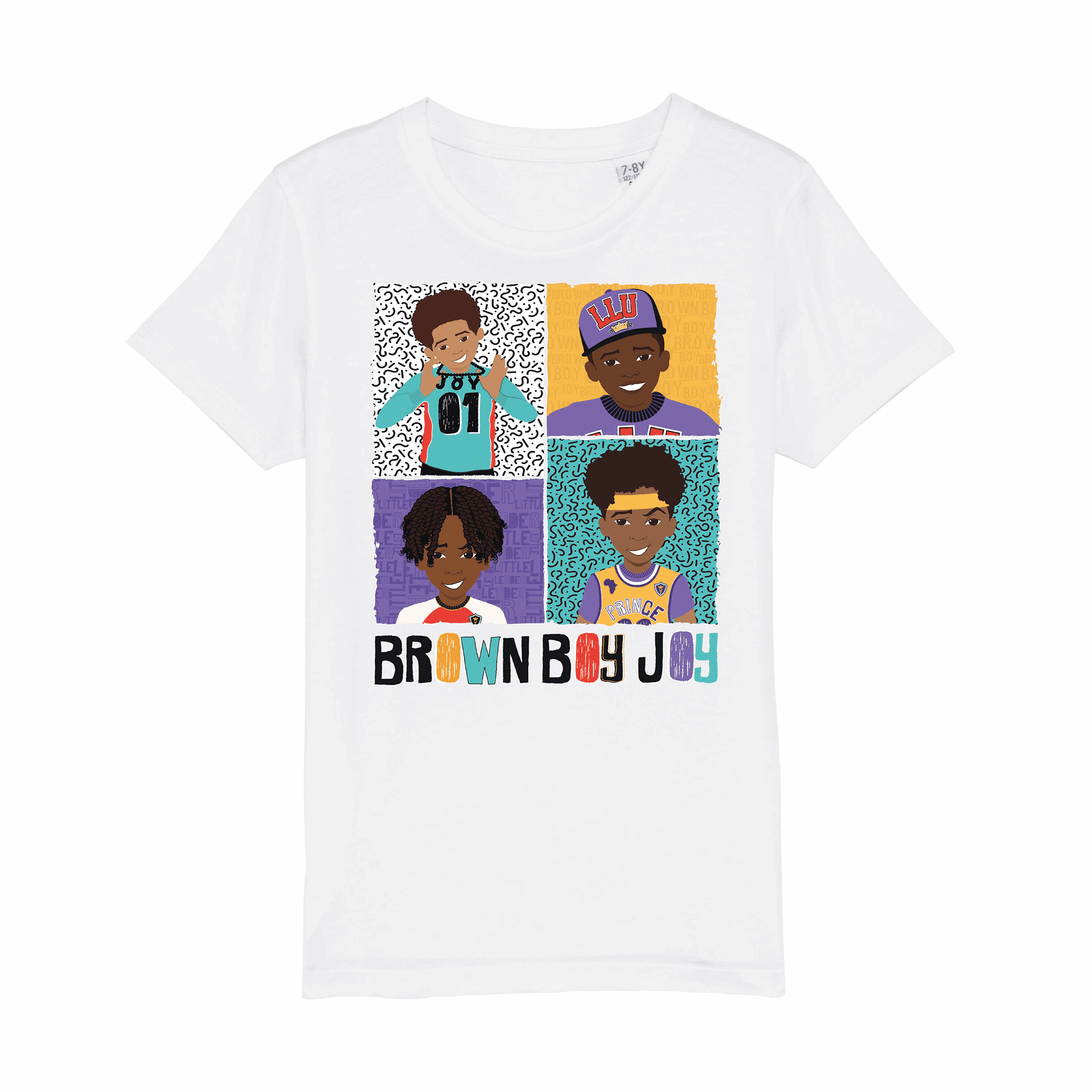 4 Brown Boys Tee | Fefus Designs