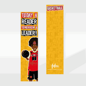 Kyrese - Football Today A Reader - Black Boys Bookmarks | Fefus designs