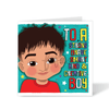 South Asian Boy Birthday card | Fefus Designs 51