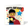 Desi Superhero Boys Birthday card | Fefus Designs 55