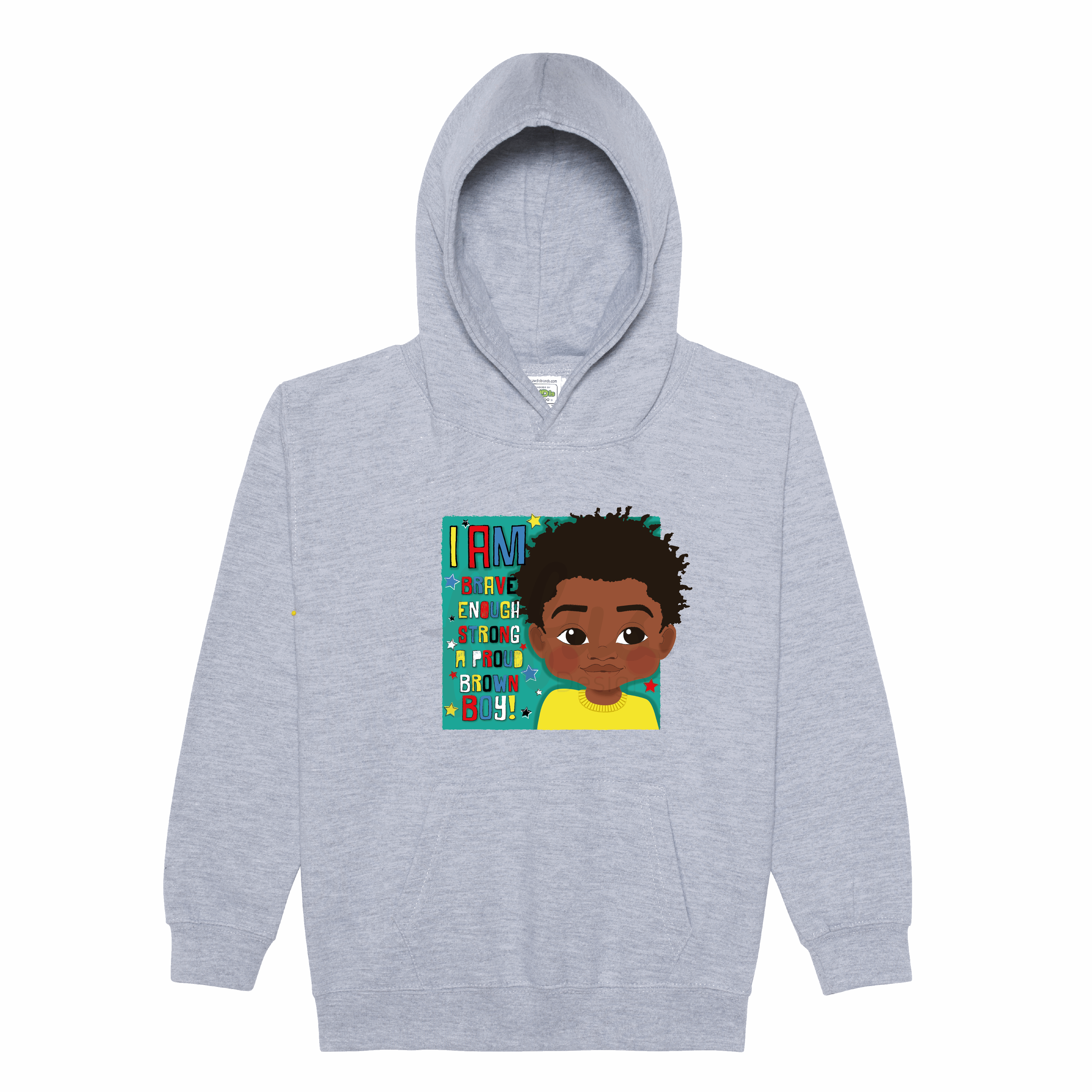 Black Boy Affirmation Hoodie - FDB34 | Fefus Designs