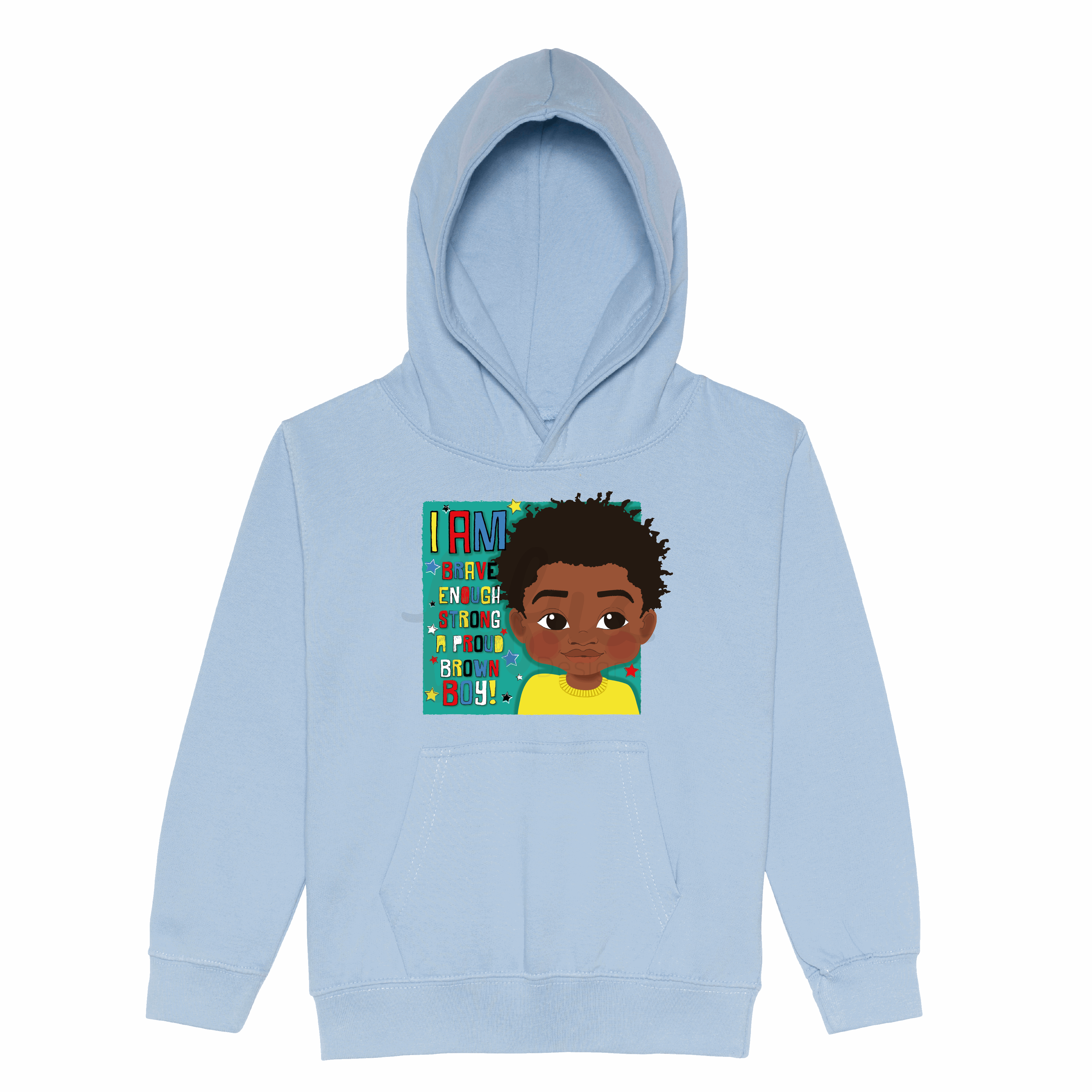 Black Boy Affirmation Hoodie - FDB34 | Fefus Designs