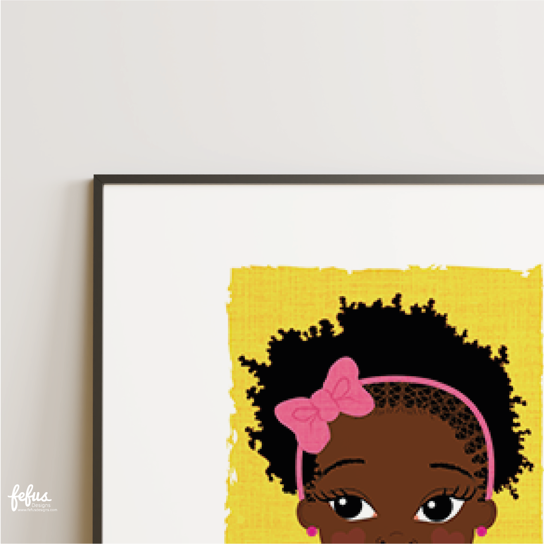 My Brown is Beautiful Wall Art | Fefus Designs