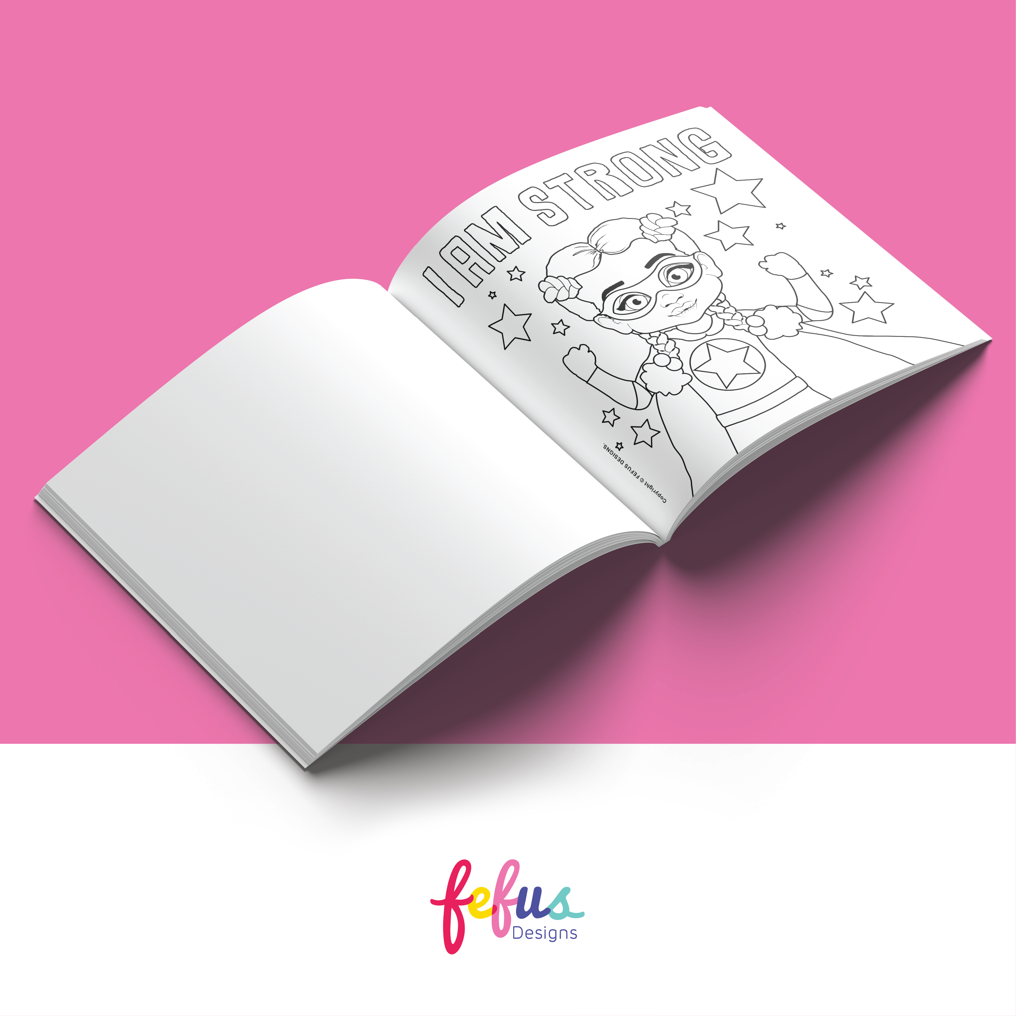 Superhero Colouring & Activity Book | The Main Character Collection