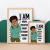 I AM AFFIRMATION WALL ART