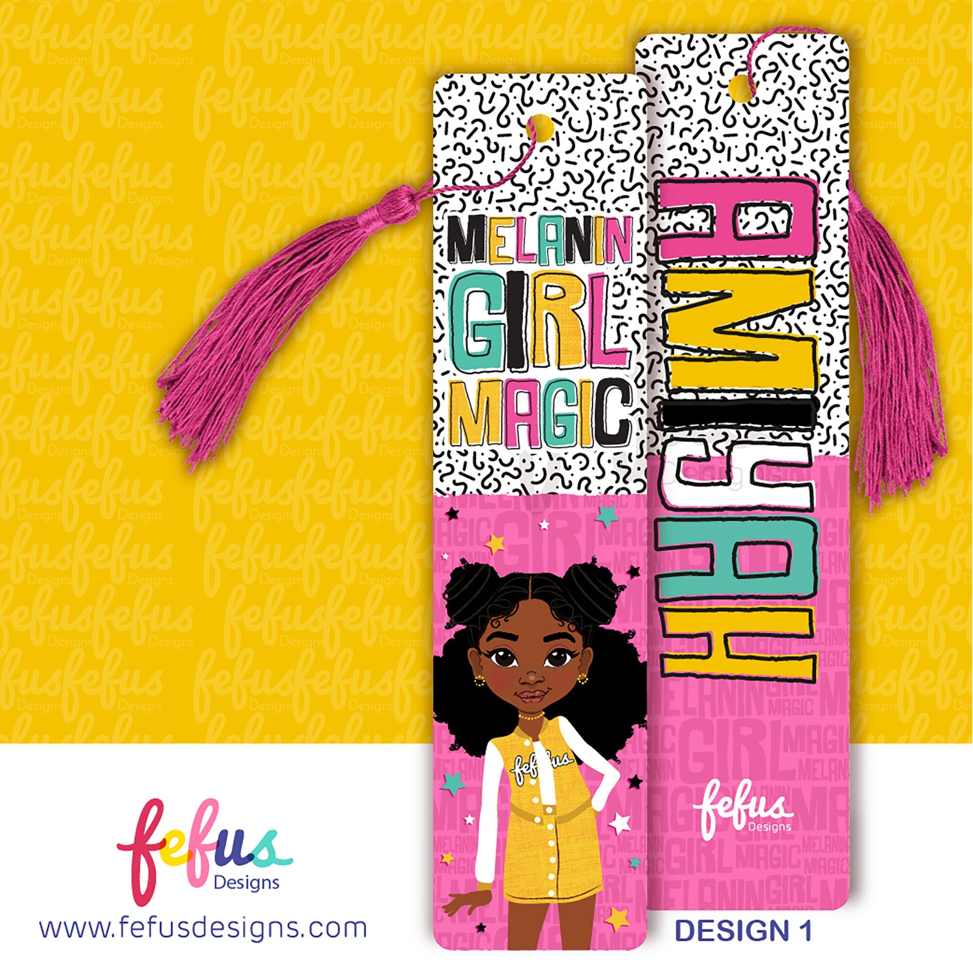 Empower Young Readers with Personalised Girls Bookmark | Diverse Books | Black Girl Magic | Bookish Gift | Metal Bookmark for Bookworms