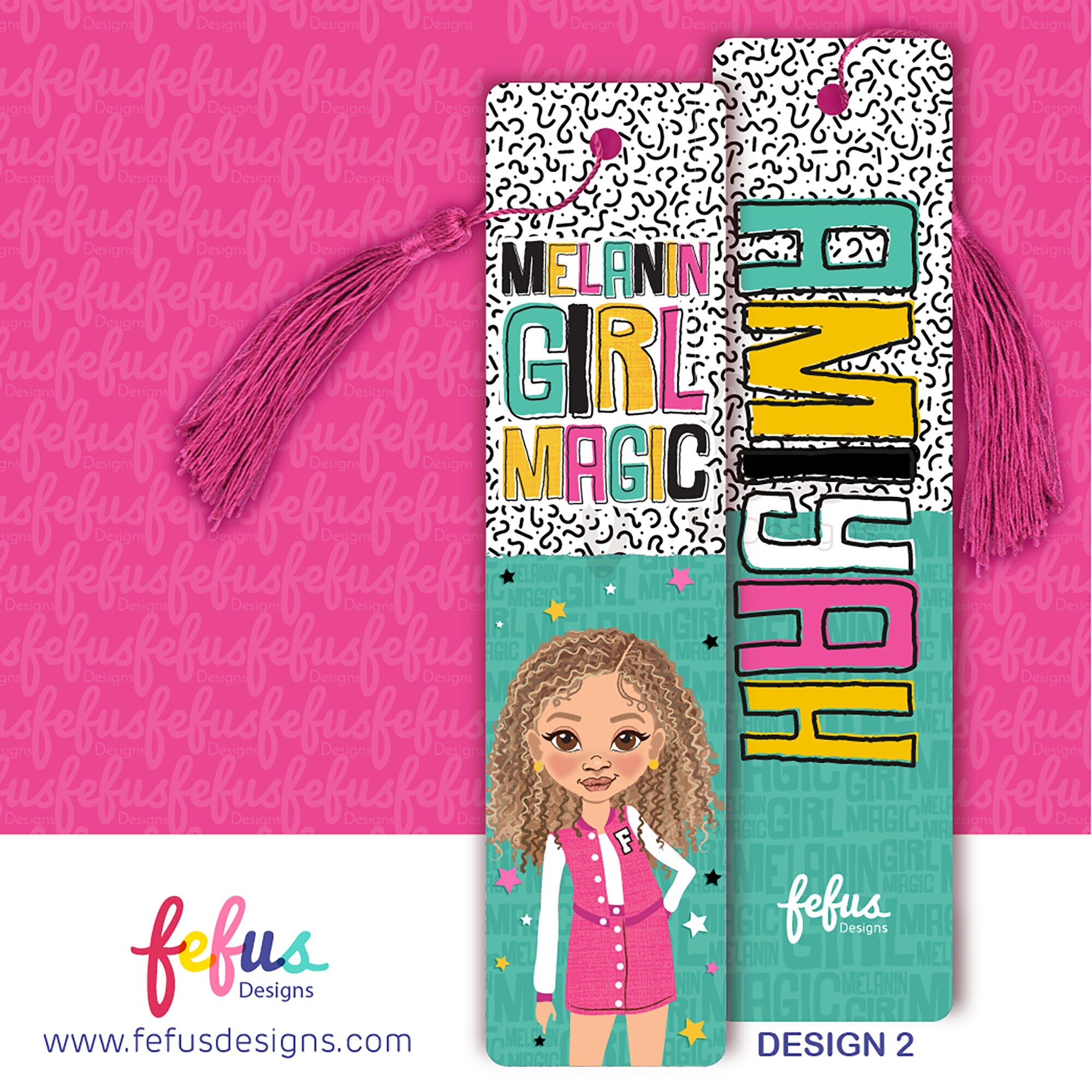 Empower Young Readers with Personalised Girls Bookmark | Diverse Books | Black Girl Magic | Bookish Gift | Metal Bookmark for Bookworms