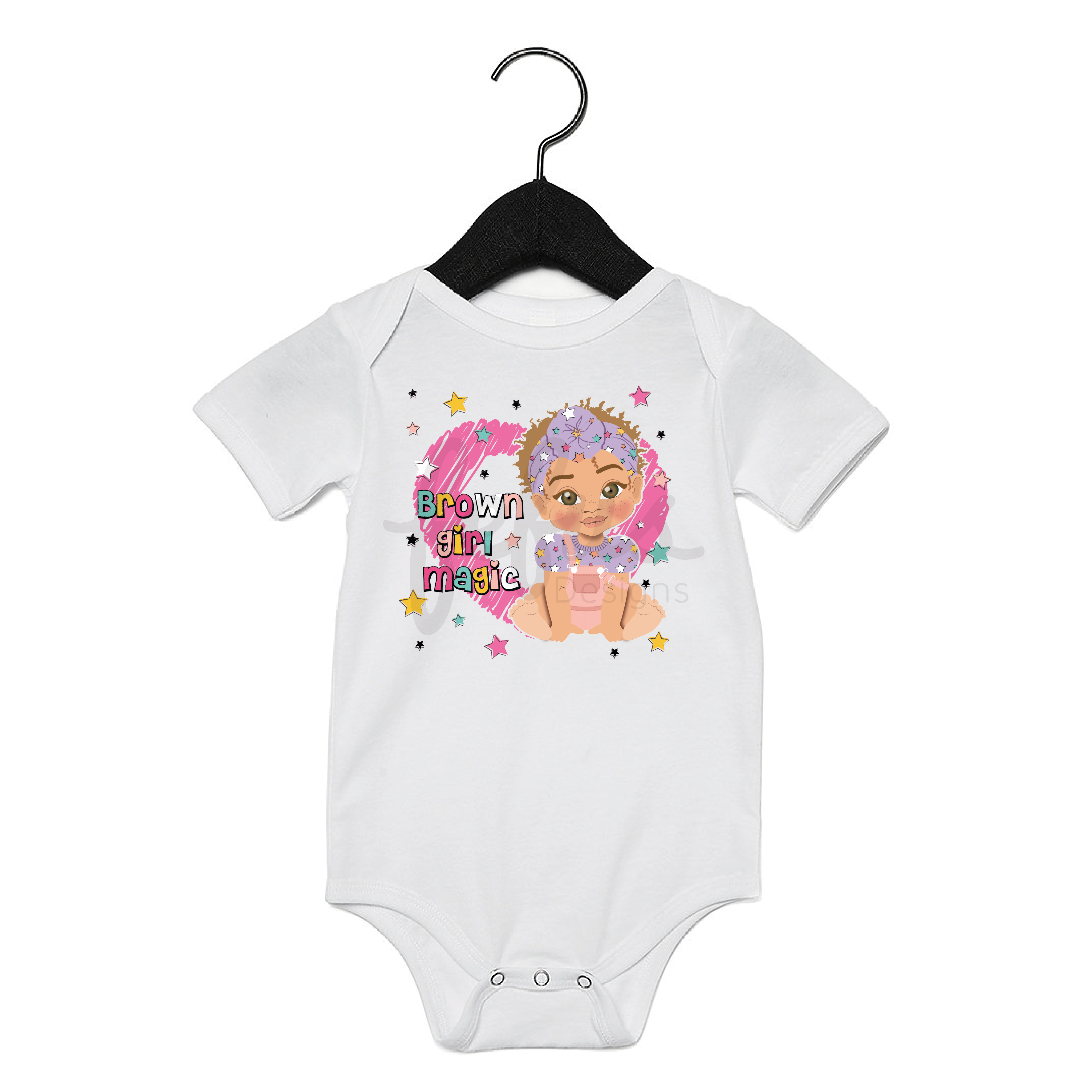 Mixed Girl Magic Baby Bodysuit - FDG35 | Fefus Designs