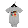 Brown Baby Boys Bodysuit - FDB33  | Fefus Designs