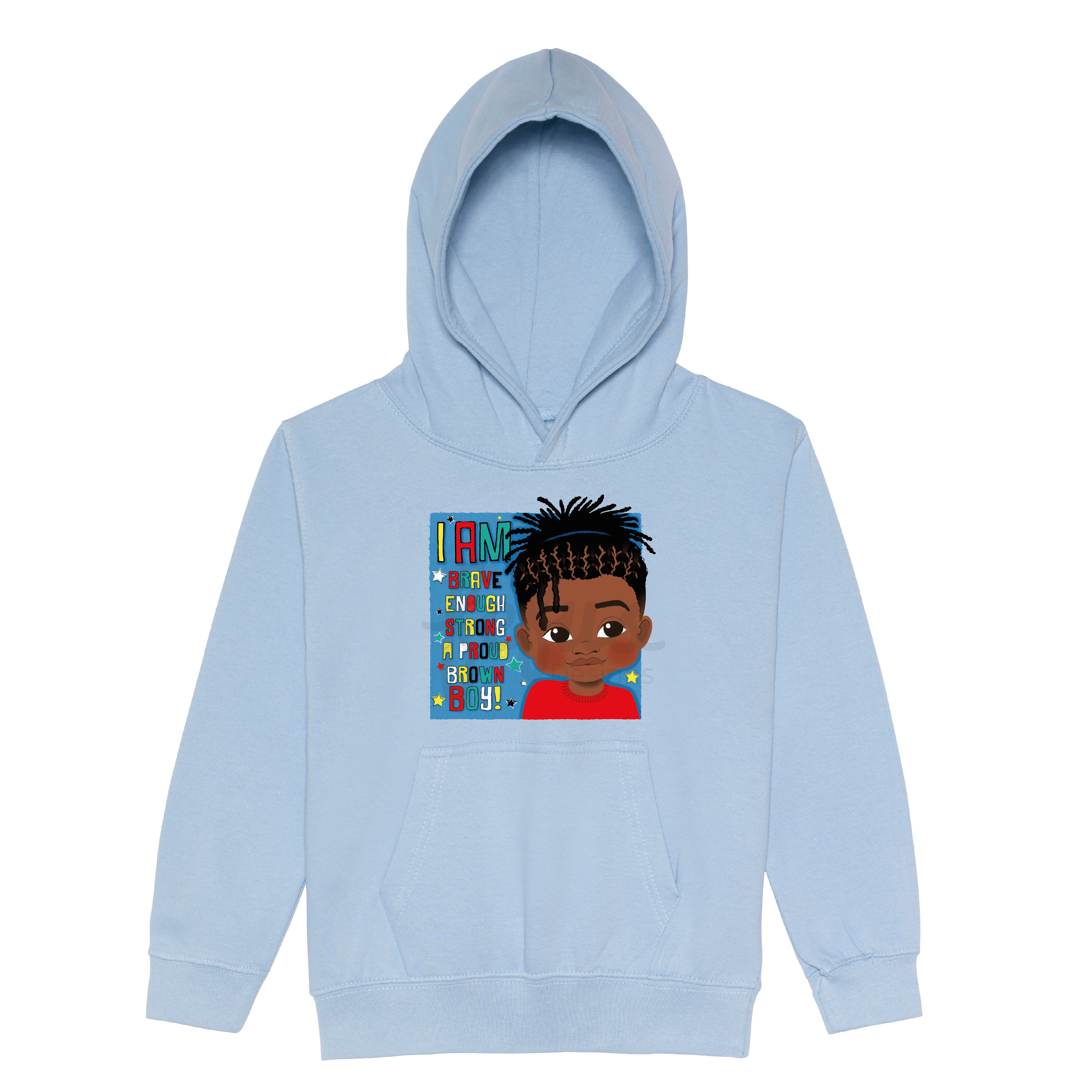 Rasta Boy Joy Affirmation Hoodie - FDB39 | Fefus Designs