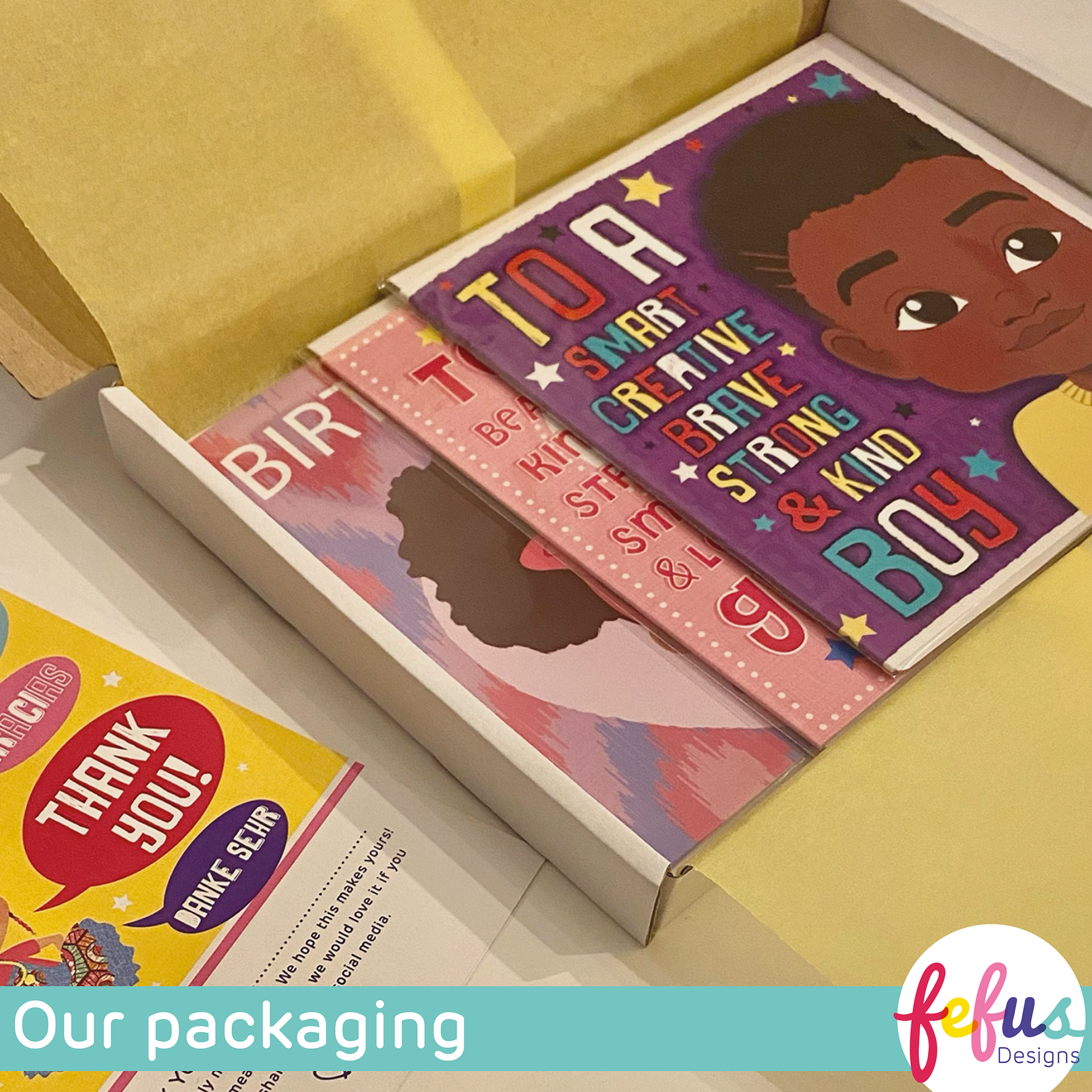 1st Birthday Card for Boys | Mixed Boy Magic Illustration | The Main Character Collection